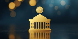 Obrázek ve zpravodajském stylu o institucionálním zájmu o krypto ETFs